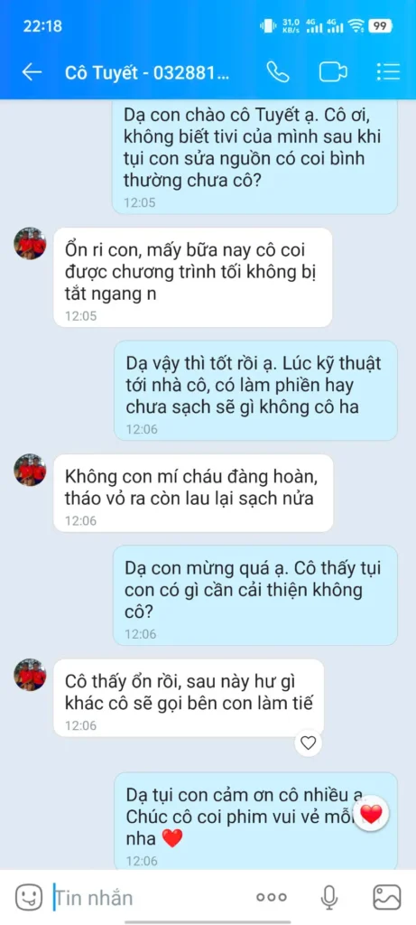 đánh giá từ khách hàng