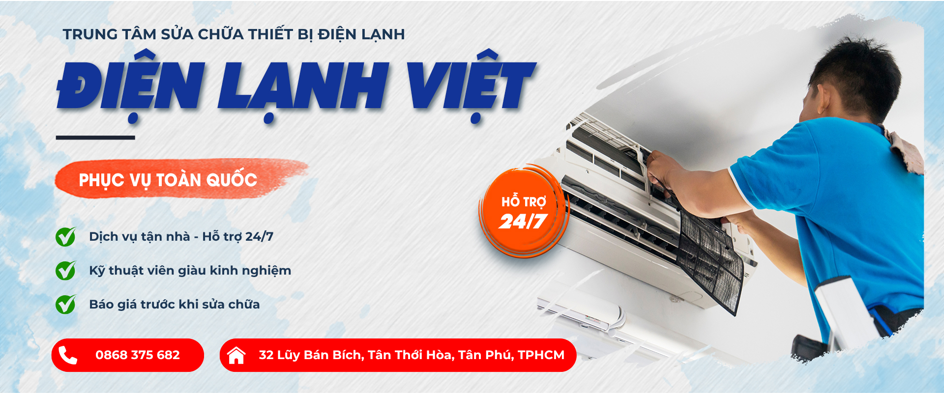 Trung tâm sửa điện lạnh Điện Lạnh Việt