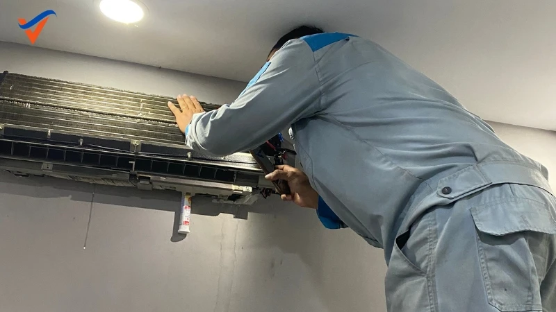 sửa dàn lạnh điều hòa
