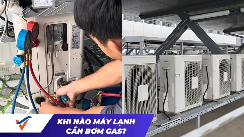 Dấu hiệu nhận biết máy lạnh cần bơm gas