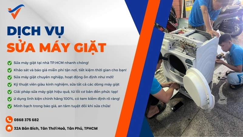 dịch vụ sửa máy giặt