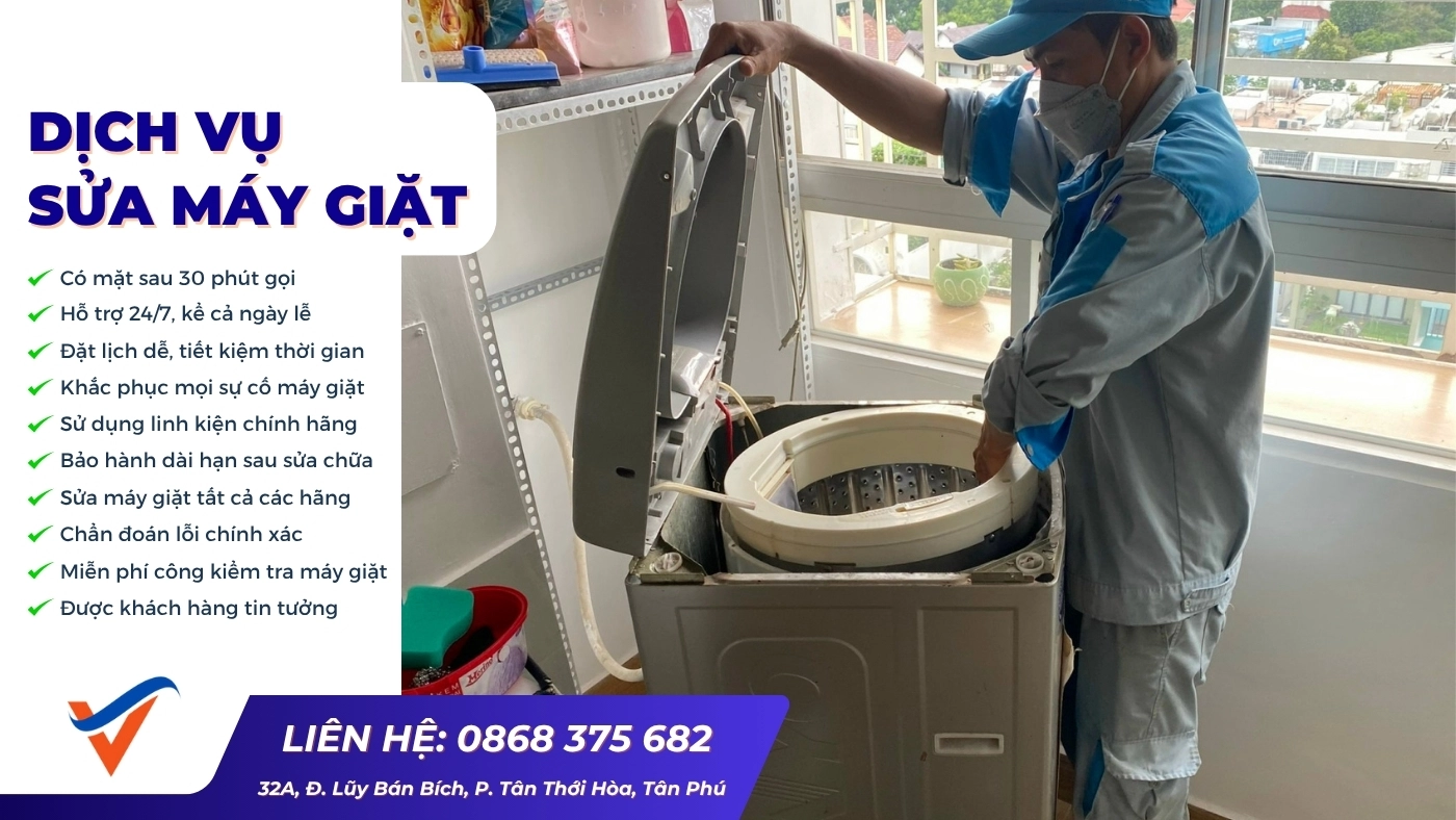 dịch vụ sửa máy giặt