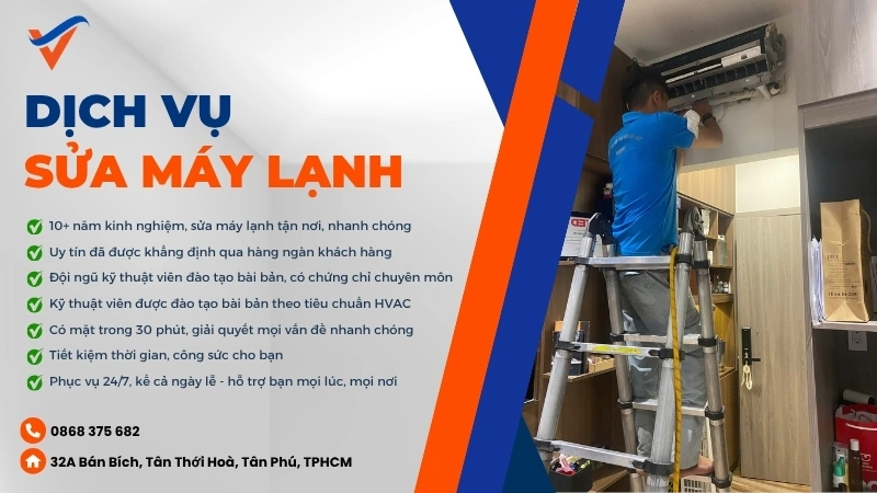 dịch vụ sửa máy lạnh