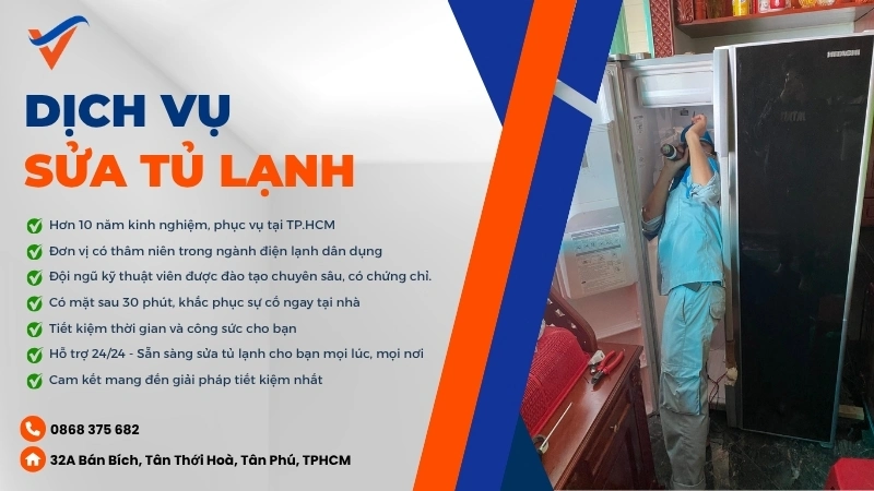 dịch vụ sửa tủ lạnh