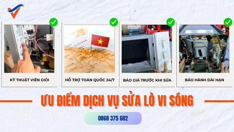 Lý do bạn nên chọn dịch vụ sửa lò vi sóng giá rẻ tại Điện Lạnh Việt