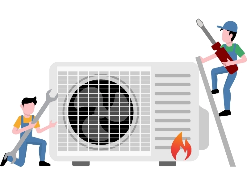 Khu vực phục vụ nạp gas máy lạnh của chúng tôi