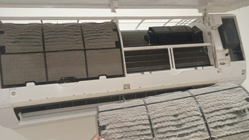 kiểm tra máy lạnh trước khi vệ sinh