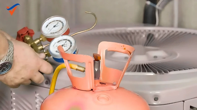 Lỗi máy lạnh bị thiếu gas hoặc hết gas
