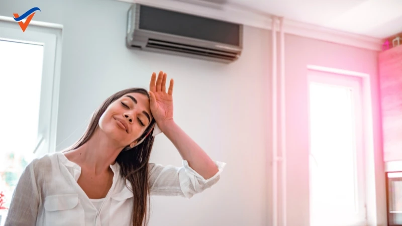 Máy lạnh không mát dù quạt vẫn thổi gió
