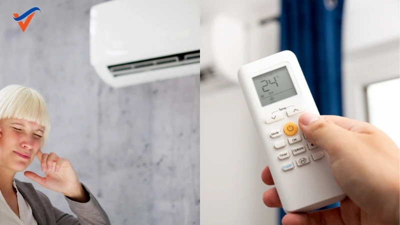 Máy lạnh phát ra tiếng động lớn