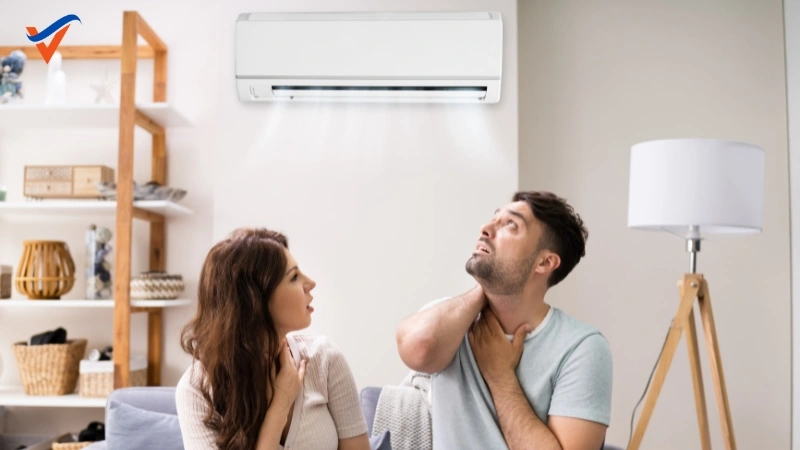 Tác hại của việc máy lạnh thổi quá lạnh