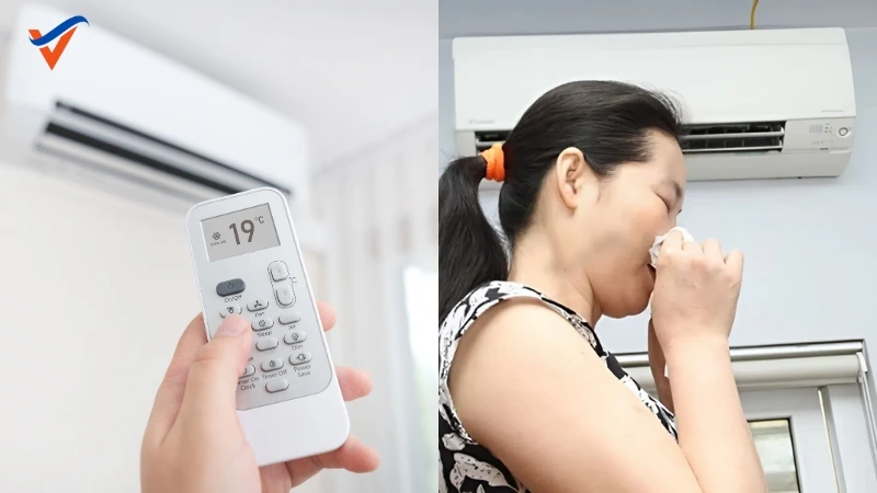 Mùi hôi khó chịu phát ra từ máy lạnh