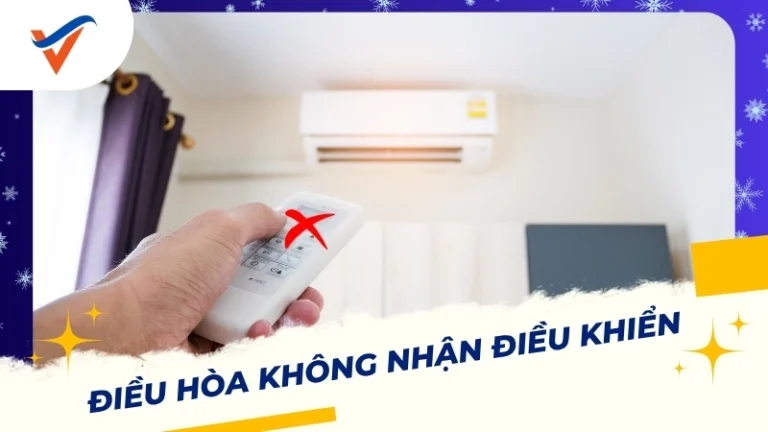 Điều hòa không nhận điều khiển