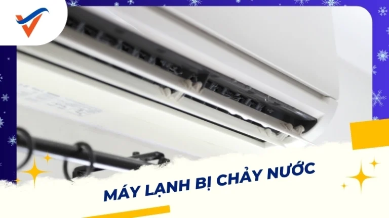 máy lạnh bị chảy nước