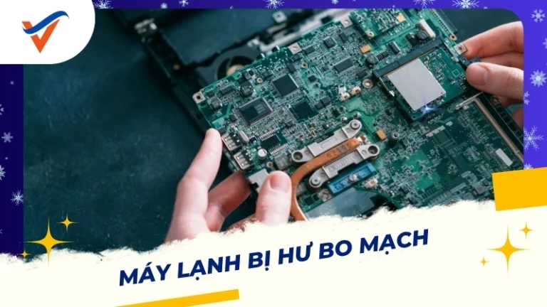Máy lạnh bị hư bo mạch