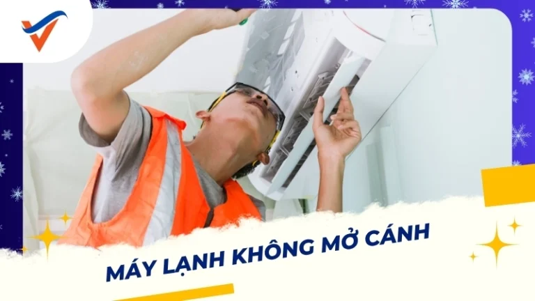 Máy lạnh không mở cánh