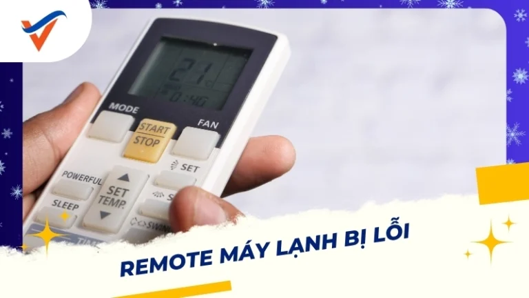 Remote máy lạnh bị lỗi
