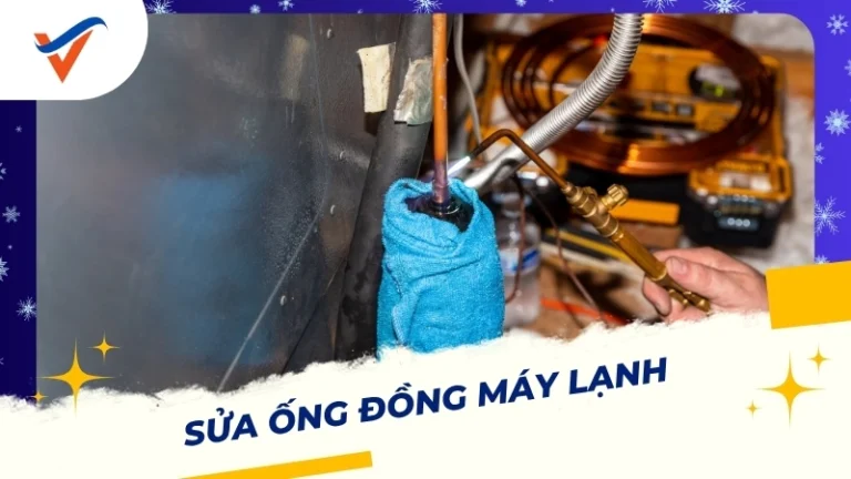 sửa ống đồng máy lạnh