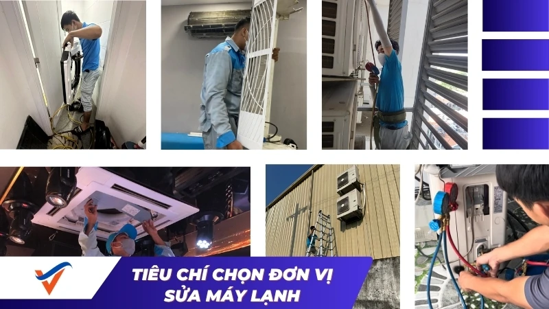 Tiêu chí chọn đơn vị sửa máy lạnh uy tín và chất lượng