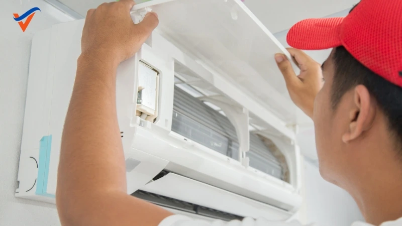 Tránh lắp đặt máy lạnh ở vị trí nhiệt độ cao